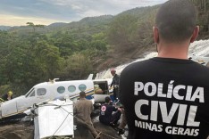 PCMG conclui que vítimas de acidente aéreo em Caratinga morreram por impacto